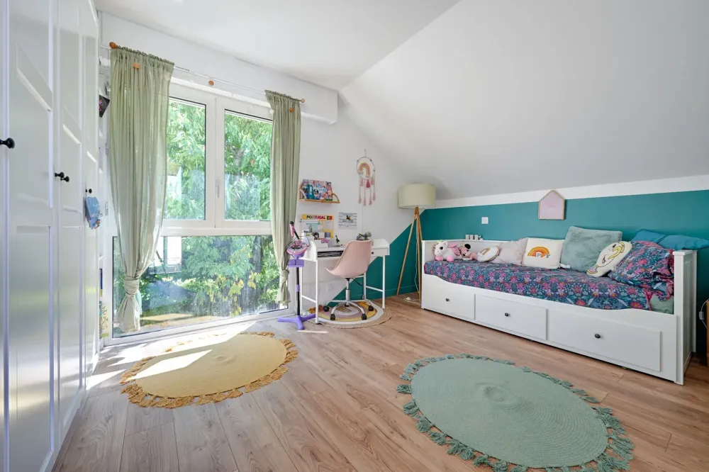 chambre bleue