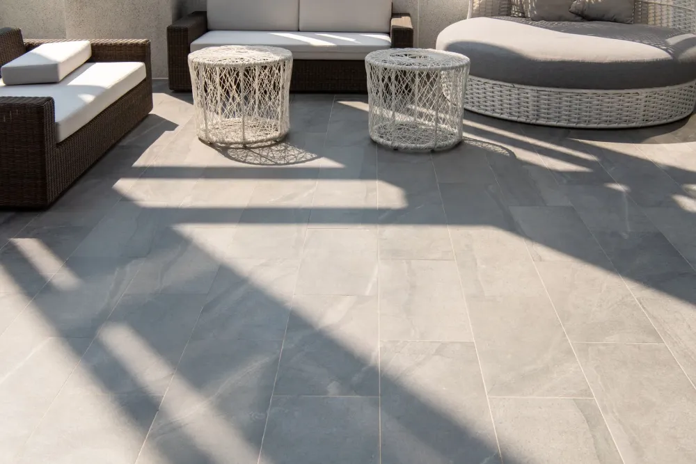 terrasse carrelage